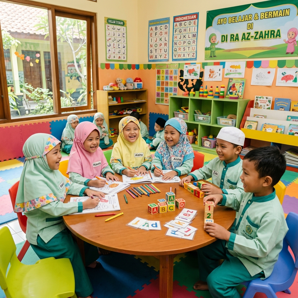 Aktivitas Belajar Murid RA