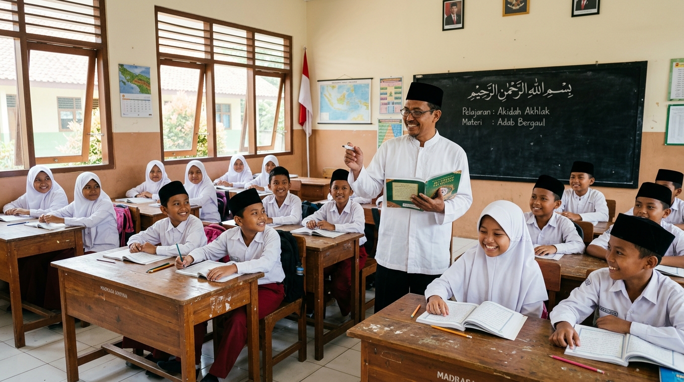 Unit MDTA - Pembelajaran Santri dan Ustadz