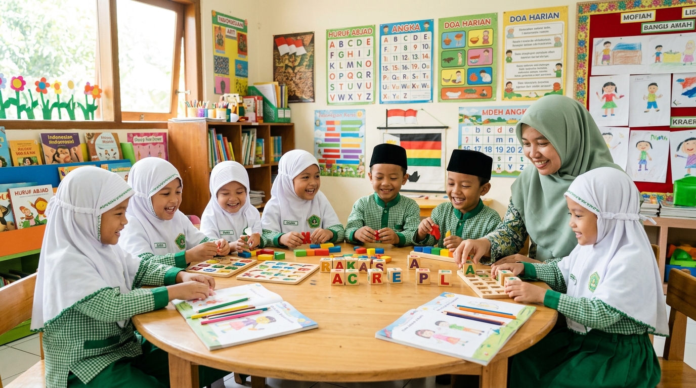 Unit RA - Aktivitas Belajar Anak Usia Dini